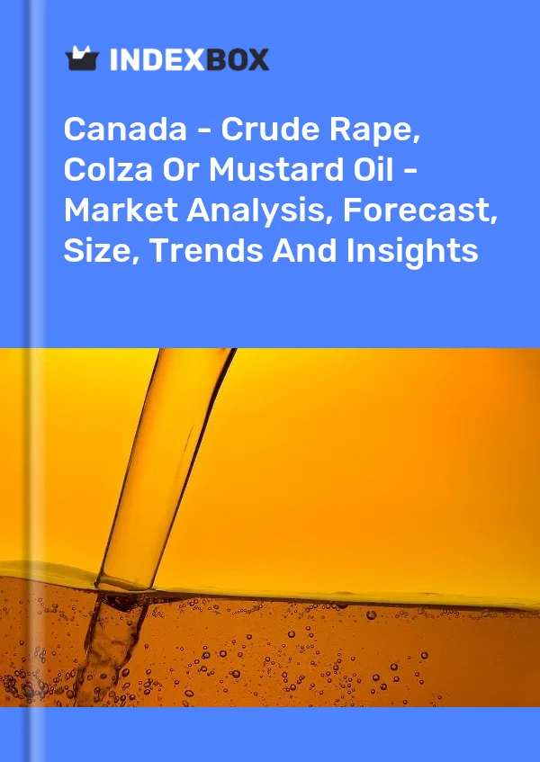 Kanada – Raps-, Raps- oder Senföl – Marktanalyse, Prognose, Größe, Trends und Einblicke