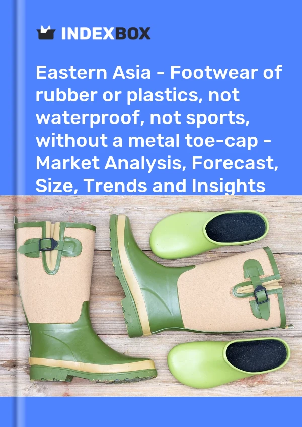 Report Eastern Asia - Footwear of rubber or plastics, not waterproof, not sports, without a metal toe-cap - Market Analysis, Forecast, Size, Trends and Insights for 499$